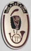 Ecusson du 11 régiment de Cavalerie -
