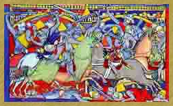 Tableau de la Bataille des Trente - 